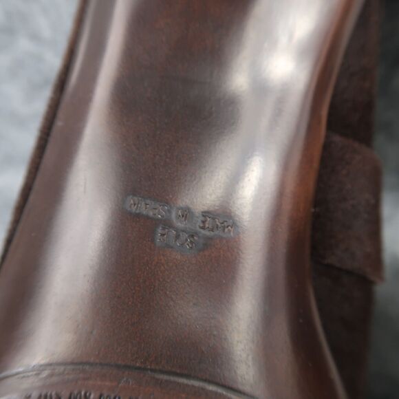 Stuart Weitzman Shoes Womens 8.5 Mule Heel Fashion Studs Buckle Leather Classic - Picture 15 of 16